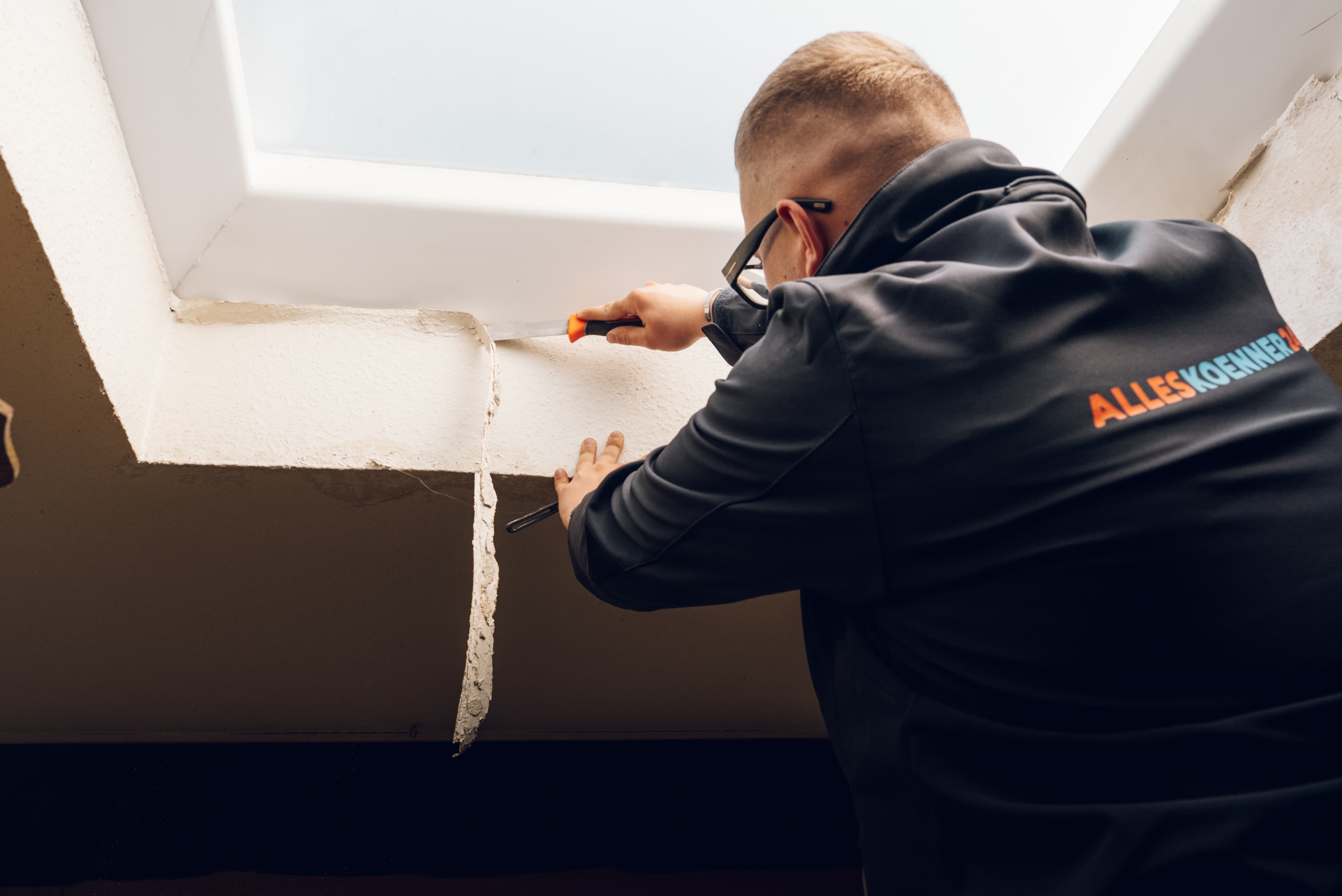 Bauendreinigung je qm – typischer Einsatz (Symbolbild)